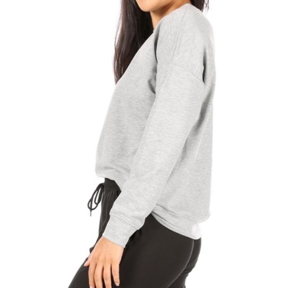 RAE Dunn Gray boss lady graphic sweatshirt - Picture 3 of 13